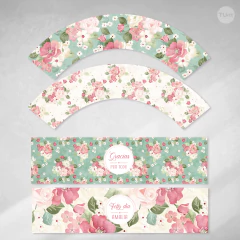 Kit imprimible flores lavandas tukit - (copia) - TuKit
