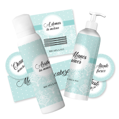 Kit imprimible baño sos bulgaro tiffany tukit - comprar online