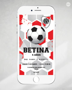 Imagen de Kit imprimible futbol river candy bar