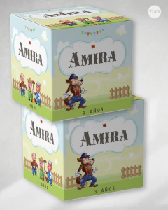 Kit imprimible tres cerditos y el lobo tukit - tienda online