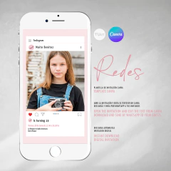 Invitacion dinosaurios hojas verdes texto editable canva tukit - (copia) on internet