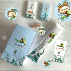 Kit imprimible dinosaurios dinotren tukit en internet