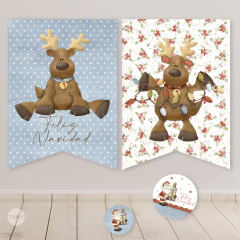 Kit imprimible decoracion feliz navidad scrap tukit en internet