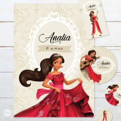 Kit imprimible princesa helena candy bar tukit en internet