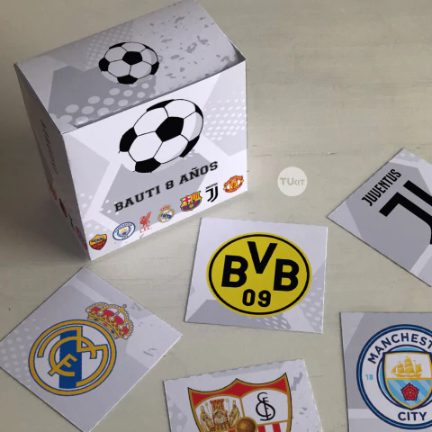 Juego imprimible equipos de futbol tukit - (copia)