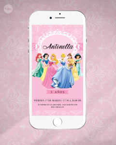 Kit imprimible princesas princess candy bar tukit - tienda online