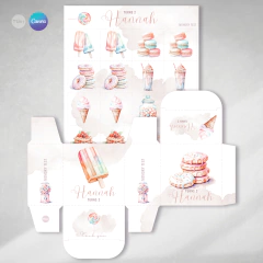 Juego imprimible golosinas candies dulces tukit - TuKit