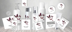 Kit imprimible baño sos canasta emergencia mariposas rosas tukit en internet