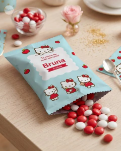 Chip bag bolsita golosinera imprimible kitty aguamarina manzanas tukit - TuKit