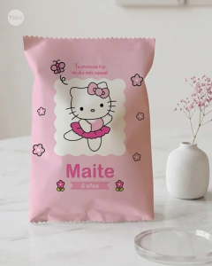 Chip bag bolsita golosinera imprimible kitty bailarina tukit - comprar online