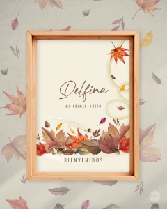 Imagen de Kit imprimible hojas de otoño autumn tukit