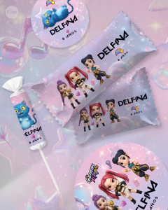 Kit imprimible guerreras k pop tukit - tienda online