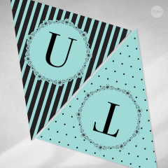 Kit imprimible textura rayas dots puntos negro verde tiffany en internet