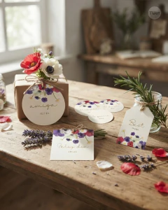 Mini kit imprimible flores amapolas tukit - TuKit