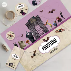 Kit imprimible hotel transylvania dracula candy bar tukit