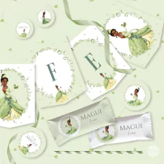 Kit imprimible cumpleaños masha y el oso celeste candy bar tukit - (copia) - TuKit