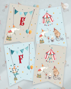 Kit imprimible circo circus acuarelas tukit en internet