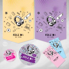 Kit imprimible dia del niño teen adolescentes tukit - comprar online
