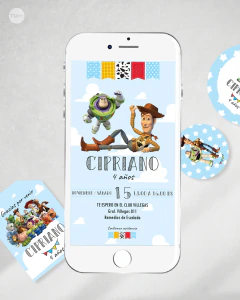 Kit imprimible toy story toystory candy bar tukit - comprar online