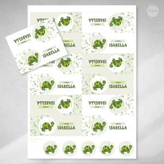 Kit imprimible tortuguitas tortugas candy bar cumples tukit