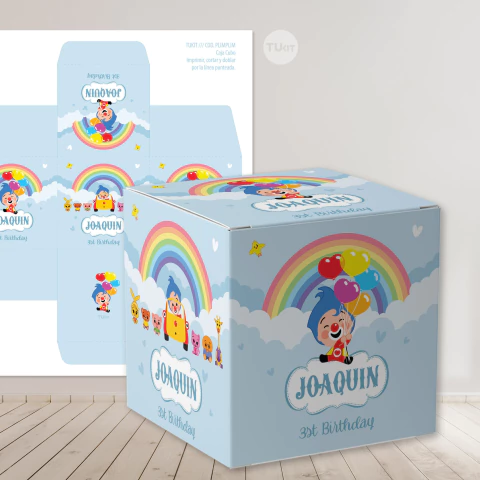 Caja pochoclera imprimible plim plim safari tukit - (copia) - (copia) - (copia) - comprar online