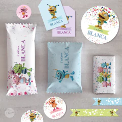 Kit imprimible henry monstruito tukit - tienda online
