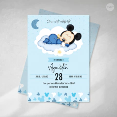 Imagen de Kit imprimible mickey bebe baby babies tukit