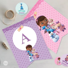 Kit imprimible doctora juguetes tukit - buy online