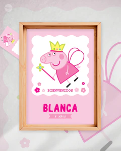 Kit imprimible peppa pig hada candy bar tukit - comprar online