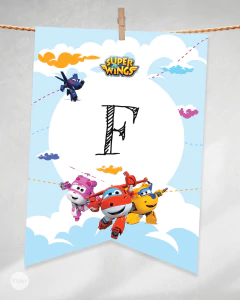 Kit imprimible aviones super wings candy bar tukit - comprar online