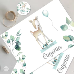 kit imprimible ciervos, ciervitos, deer party bundle, cumpleaños con ciervitos, birthday, party supplies