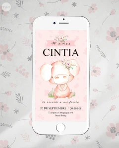 Kit imprimible animales de la granja cerdito chanchita flores rosas tukit - TuKit