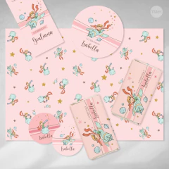 Kit imprimible el principito little prince candy bar tukit
