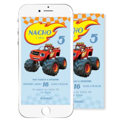 Kit imprimible autos monster machines tukit