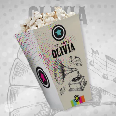 Kit imprimible musica party retro vintage tukit - (copia)