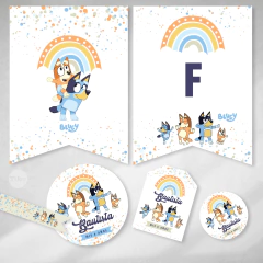 Imagen de Kit imprimible bluey perritos tukit