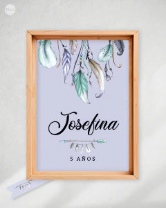 Kit imprimible boho lila acuarela tukit - tienda online