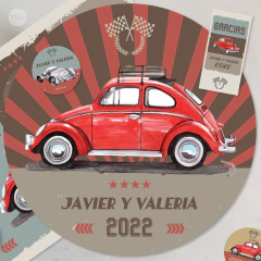 Kit imprimible autos clasicos classic cars vintage tukit - buy online