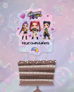 Kit imprimible guerreras k pop tukit