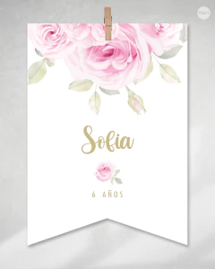 Kit imprimible rositas rosas candy bar tukit - TuKit