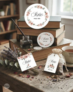 Mini kit imprimible flores rosas tukit en internet