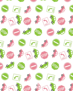 Imagen de Kit imprimible autos cars rosa verde cumpleaños tukit