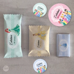Kit imprimible princesas princess candy bar tukit - comprar online