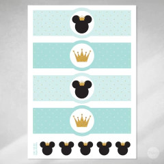 Kit imprimible mickey rey candy bar tukit on internet