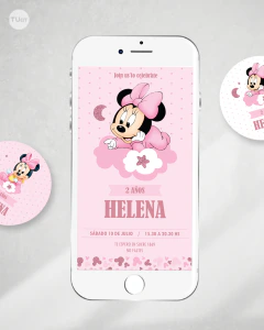 Kit imprimible minnie bebe baby babies tukit en internet