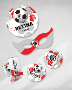 Kit imprimible futbol river candy bar en internet