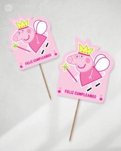 Kit imprimible peppa pig hada candy bar tukit en internet
