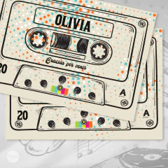 Kit imprimible musica party retro vintage tukit - (copia) on internet