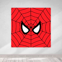 Paneles decorativos imprimibles candy bar spiderman fondo cielo tukit - tienda online