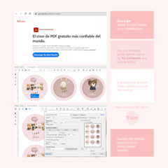 Kit imprimible carousel calesita glitter candy bar celeste tukit en internet